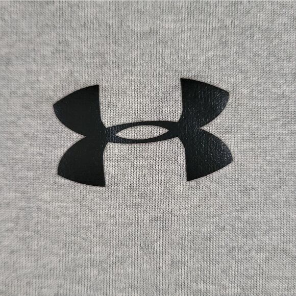 Under Armour Men's Heather Gray Short Sleeve Tech Tee - Picture 10 of 13